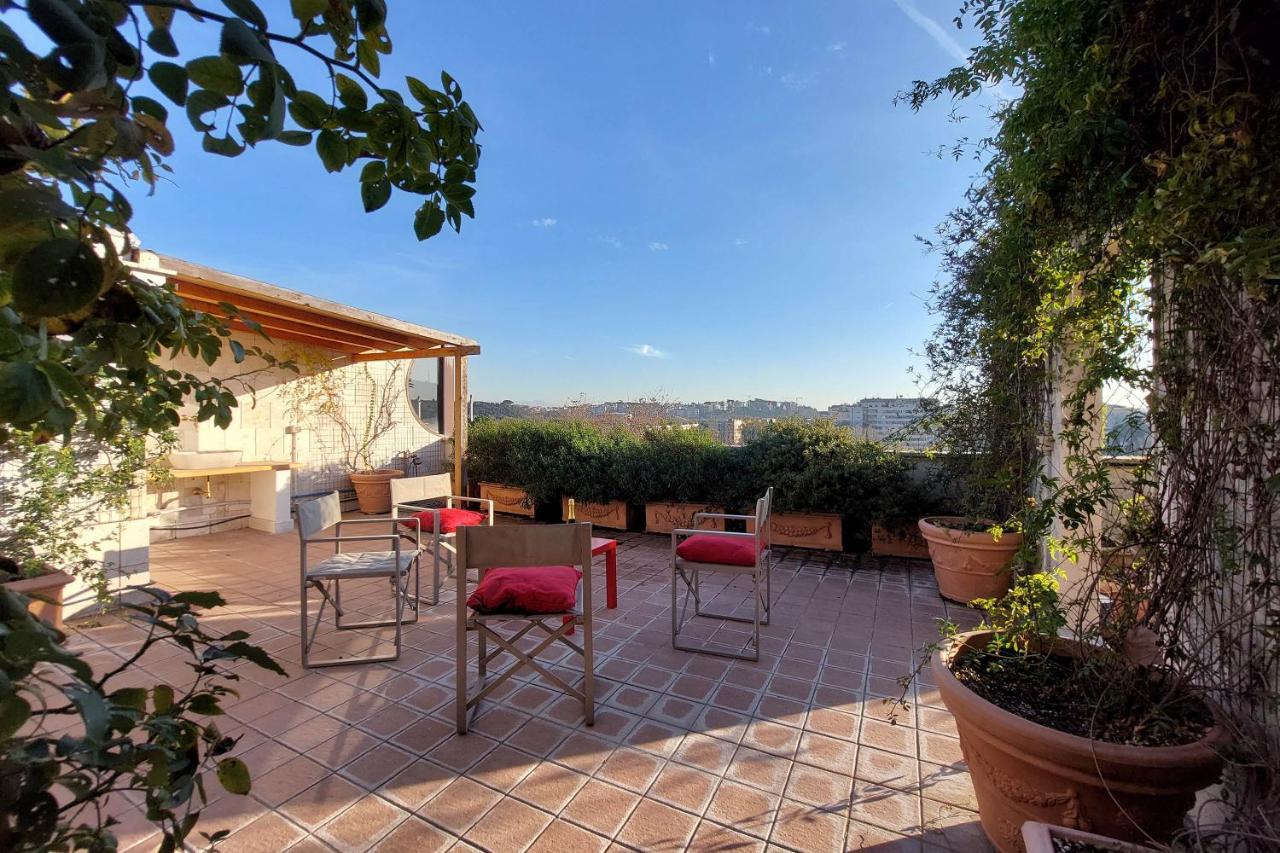 罗马Beautiful Loft In Ponte Milvio With Terrace公寓 外观 照片