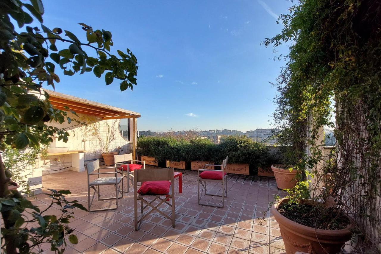 罗马Beautiful Loft In Ponte Milvio With Terrace公寓 外观 照片