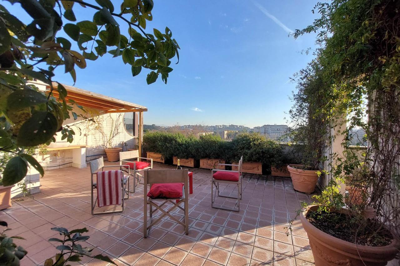 罗马Beautiful Loft In Ponte Milvio With Terrace公寓 外观 照片