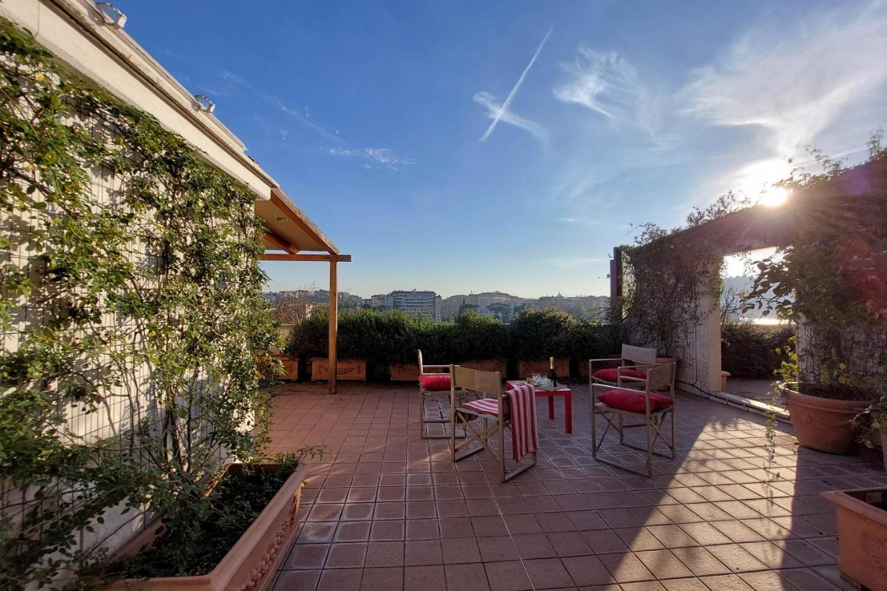罗马Beautiful Loft In Ponte Milvio With Terrace公寓 外观 照片