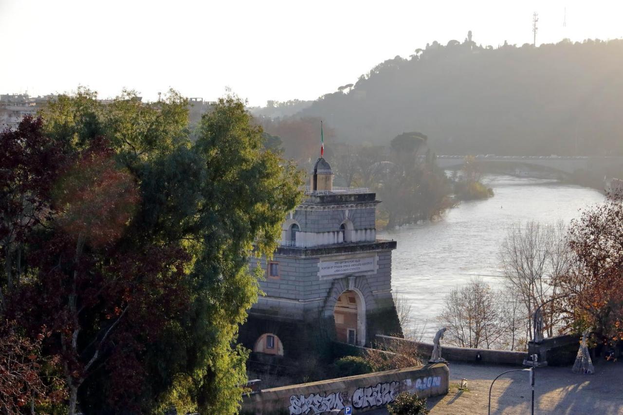罗马Beautiful Loft In Ponte Milvio With Terrace公寓 外观 照片