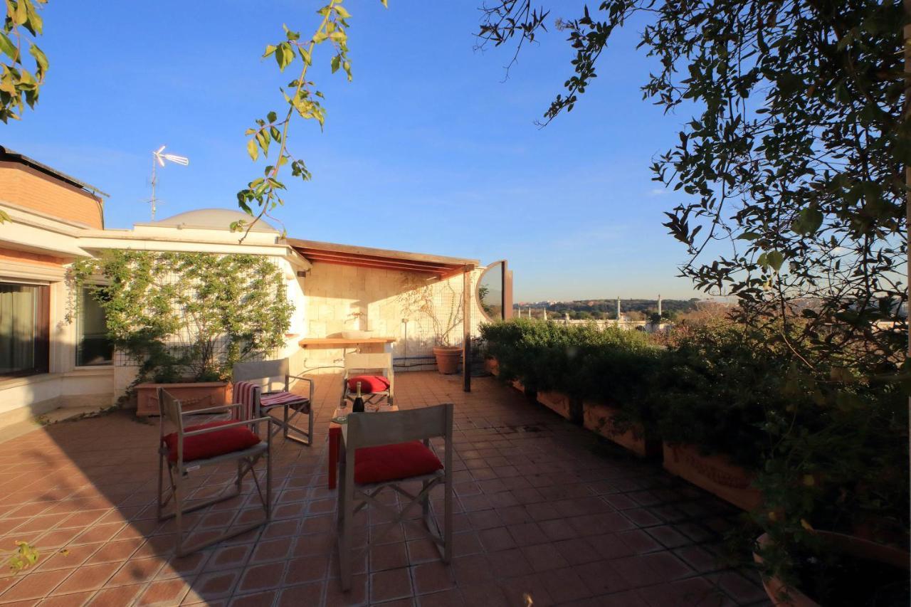 罗马Beautiful Loft In Ponte Milvio With Terrace公寓 外观 照片