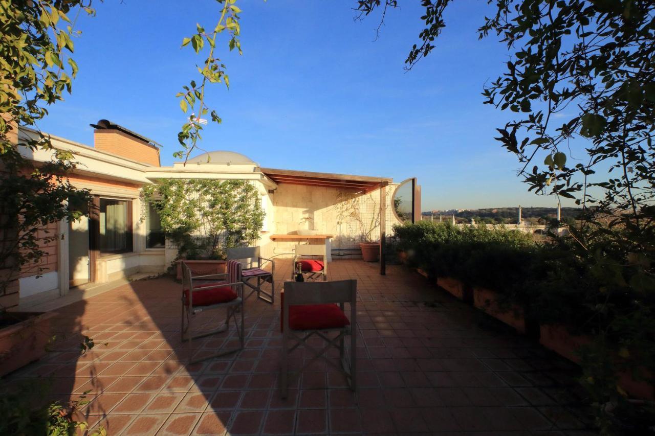 罗马Beautiful Loft In Ponte Milvio With Terrace公寓 外观 照片